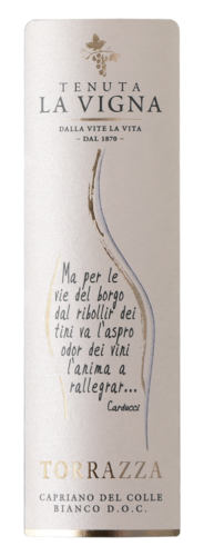 Etichetta Torrazza Capriano del Colle Bianco DOC Tenuta la Vigna